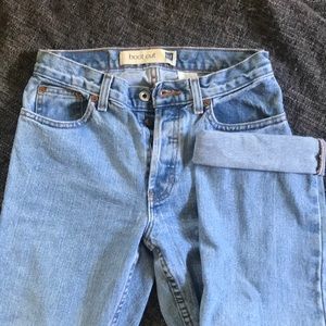 Bootcut High Waisted Mom Jeans
